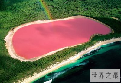 ​世界上最美的八大湖泊，血色粉红湖最惊艳