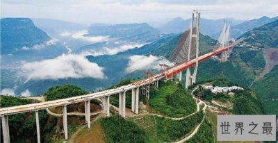​世界上最高的桥梁——北盘江大桥，云贵两省的你不得不知道