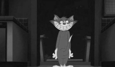 ​猫和老鼠1945恐怖事件，汤姆用电锯切割杰瑞