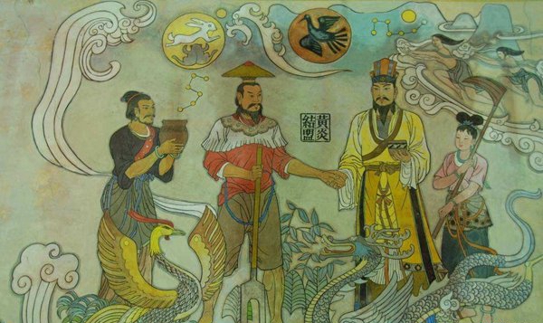 中国9人疑似外星人,黄帝大战蚩尤请外星共陪来帮阵