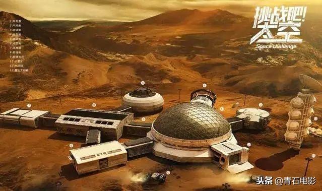 王宝强张雨绮综艺挑战吧太空（搭建火星模拟基地）(2)