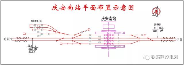 哈尔滨到伊春高铁最新路线图（哈尔滨至绥化至铁力至伊春客运线路详细走向和车站设置方案出炉）(11)