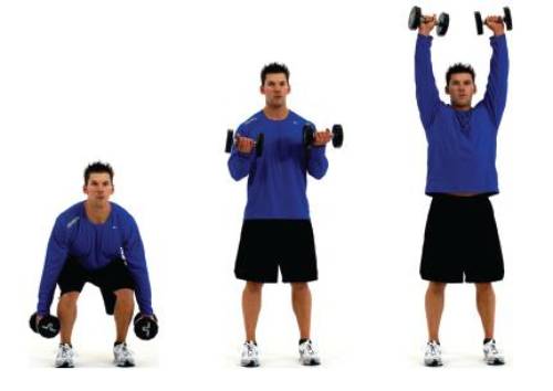 哑铃锻炼方法