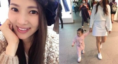 ​伊能静携爱女出街显瘦身成果，一副锥子脸被质疑是整容！