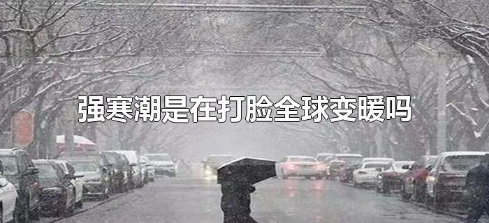 强寒潮是在打脸全球变暖吗 强寒潮是在打脸全球变暖吗