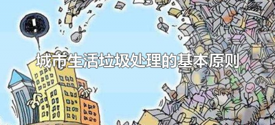 ​城市生活垃圾处理的基本原则（城市垃圾处理的基本原则是什么）