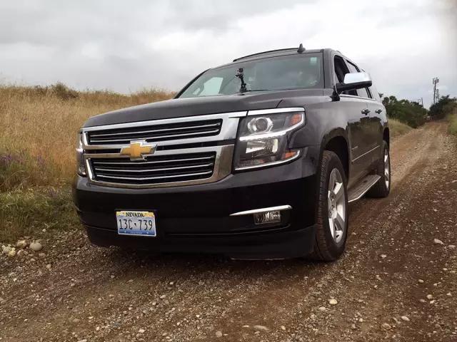 雪佛兰新车型suvtahoe（试驾美国最火的硬派SUV）(14)