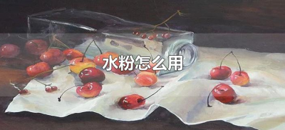 水粉怎么用(水粉颜料怎么用)