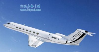 ​寰球十大最奢侈个人飞机 切我西东家飞机值10亿美元