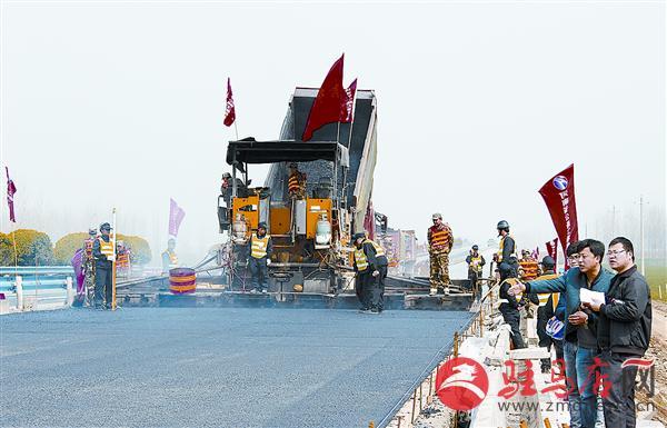 漯河南高速公路规划图（京港澳高速漯河至驻马店段双向八车道改扩建完工）(1)