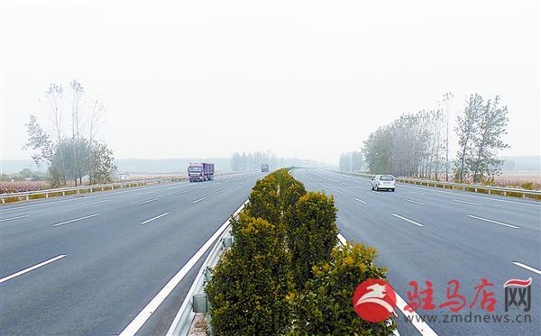 漯河南高速公路规划图（京港澳高速漯河至驻马店段双向八车道改扩建完工）(2)