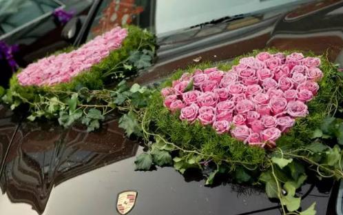 婚车怎么装饰更吉利（婚车要这样装饰才够霸气）(10)