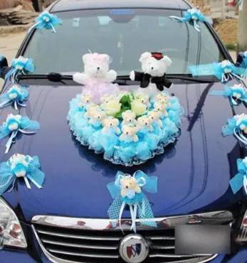 婚车怎么装饰更吉利（婚车要这样装饰才够霸气）(13)
