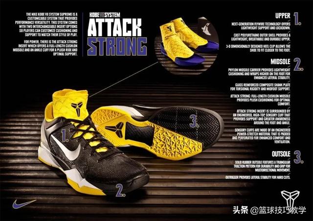 科比的五大经典球鞋（用心之作科比全系列球鞋回顾）(41)