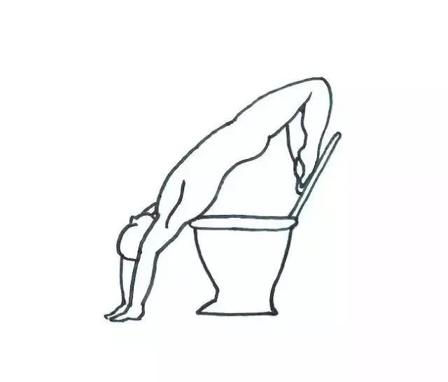 有效拉屎方法（29种拉屎的正确姿势）(16)