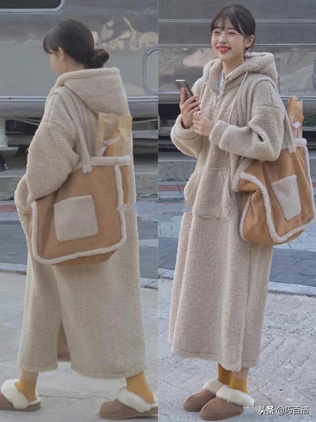 冬季保暖好看穿搭(冬天穿衣一定要以保暖为主)(20)