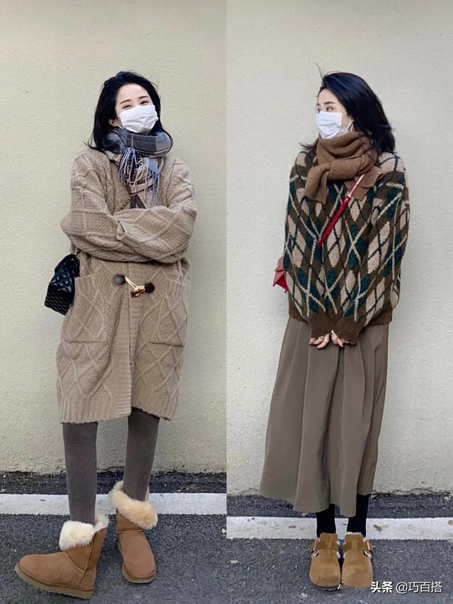 冬季保暖好看穿搭(冬天穿衣一定要以保暖为主)(23)