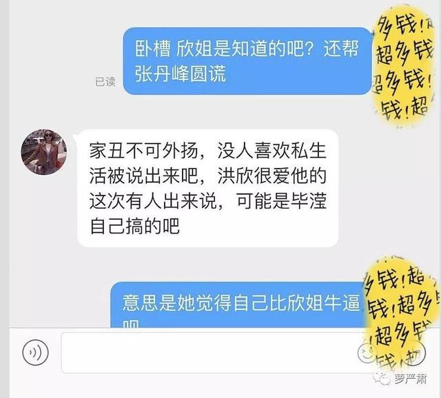 张丹峰妻子洪欣现状（张丹峰的妻子终于发声了）(34)