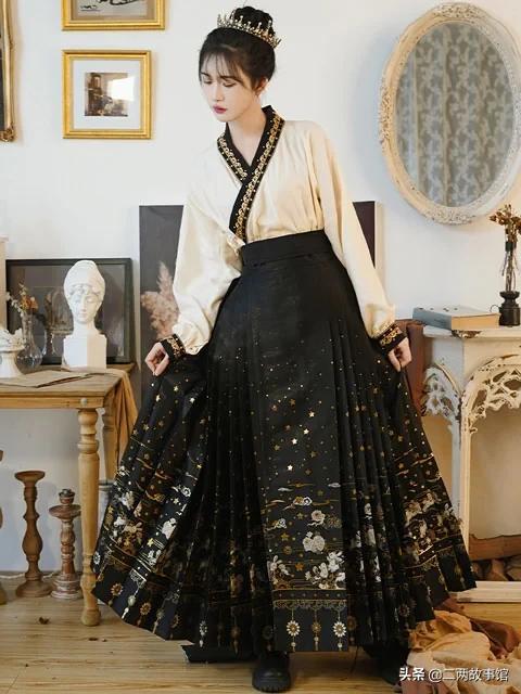 穿汉服时最简单的发型教程(4款简单汉服发型)(5)