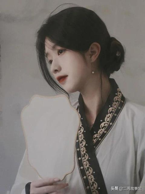 穿汉服时最简单的发型教程(4款简单汉服发型)(4)