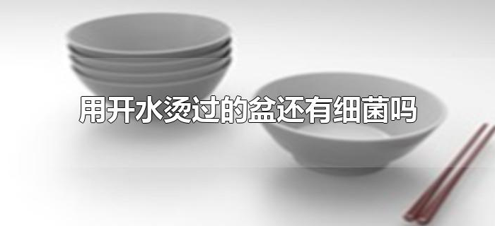 用开水烫过的盆还有细菌吗