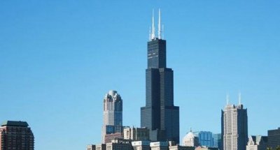 ​美国第一高楼西我斯大厦，高443米同有111层_没中国第一楼高