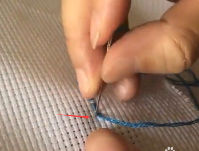 十字绣正确起针,十字绣怎么起针 初学者