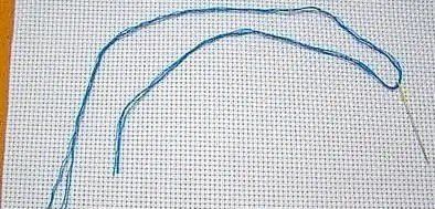 十字绣正确起针,十字绣怎么起针 初学者图2