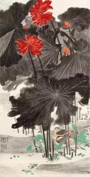 张大千的高清山水画作品赏析(张大千的十大代表作)(4)