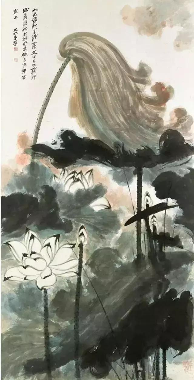 张大千的高清山水画作品赏析(张大千的十大代表作)(25)