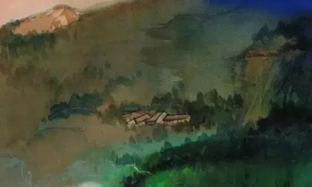 张大千的高清山水画作品赏析(张大千的十大代表作)(8)