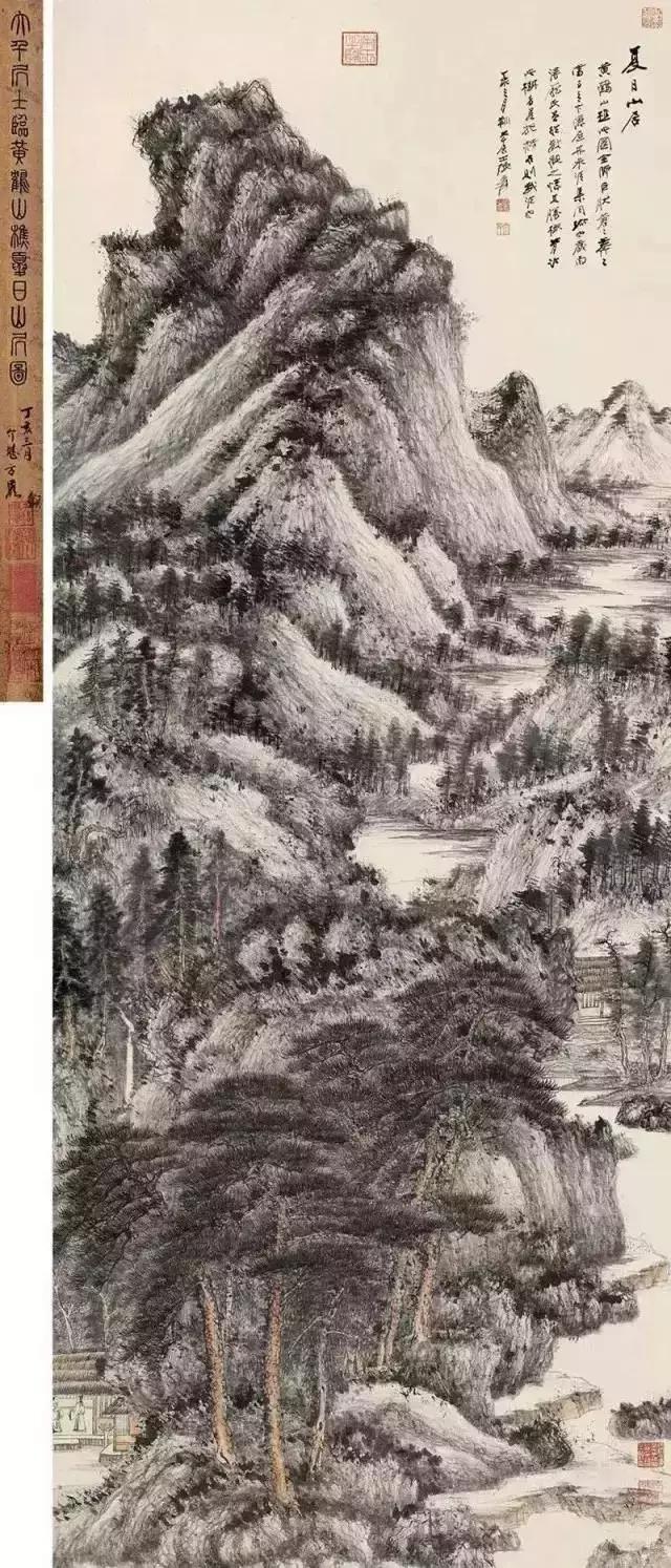 张大千的高清山水画作品赏析(张大千的十大代表作)(13)