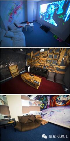 成都拍照圣地咖啡厅（成都那些可以躺着趴着的情侣巨幕厅电影院）(4)