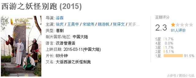 豆瓣3分以下的电影(豆瓣评分2.32.52.6)(10)