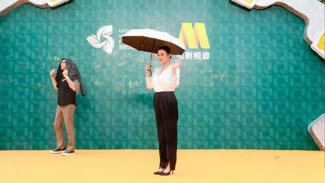 郝蕾红毯近照曝光（42岁郝蕾颜值回归巅峰）(5)