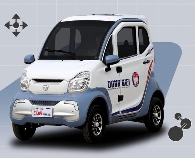 封闭式可上路老年代步车（2款全封闭老年代步车）(2)