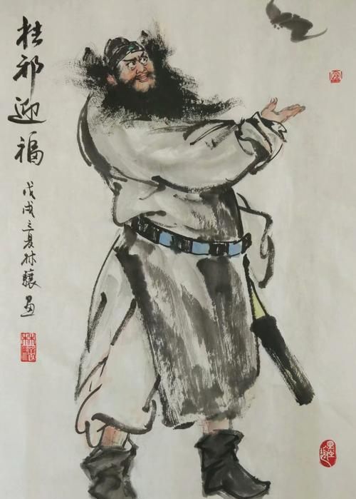 吴道子钟馗捉鬼图赏析