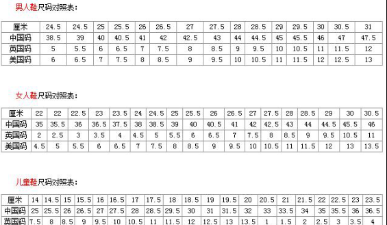 40鞋子多少厘米260还是250,中国女鞋40码是美国多少码图3