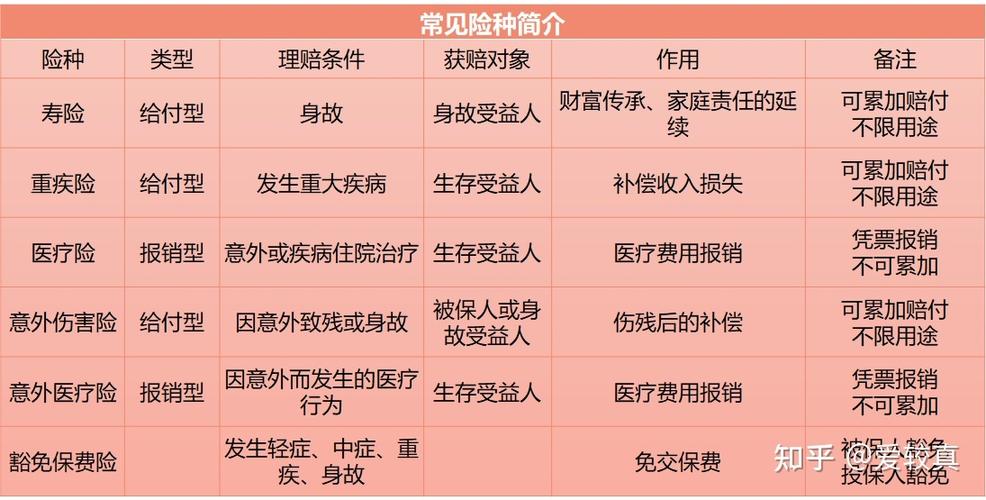 买保险一般买哪几个险种（一文教你读懂5大险种）