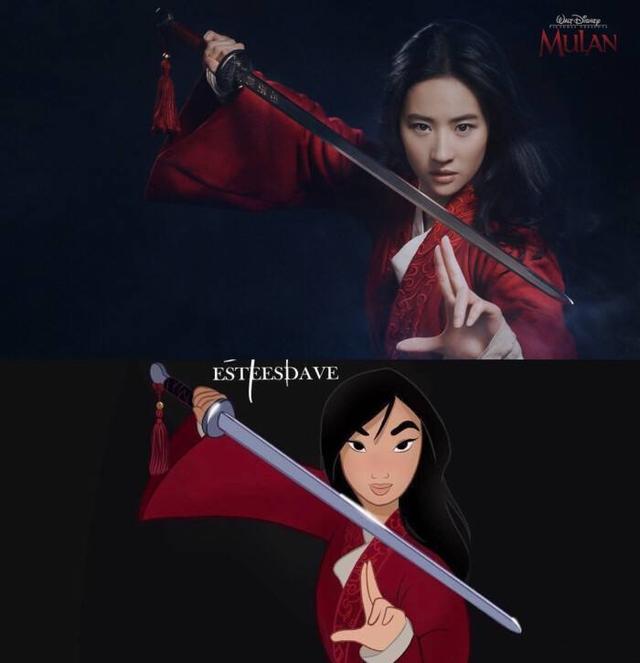 人间花木兰刘亦菲惊艳众人(原创安能辨我是雄雌)(4)