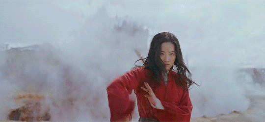 人间花木兰刘亦菲惊艳众人(原创安能辨我是雄雌)(8)