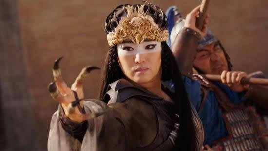 人间花木兰刘亦菲惊艳众人(原创安能辨我是雄雌)(9)