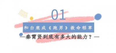 秦霄贤和白鹿一起上跑男是哪一期(一战封神秦霄贤)