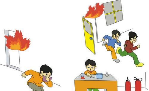 高层楼发生火灾时下列做法正确的是