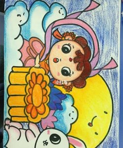 ​二年级最简单中秋节画,怎么画中秋节绘画