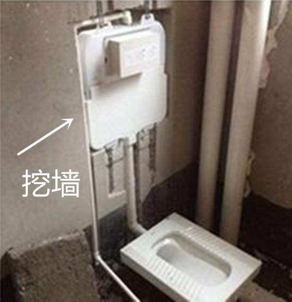 隐藏蹲便器水箱安装最佳效果图（蹲便器也能安装隐藏式水箱）(6)
