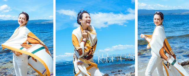 秋冬丝巾系法大全保暖减龄显气质（别小看一条丝巾）(12)