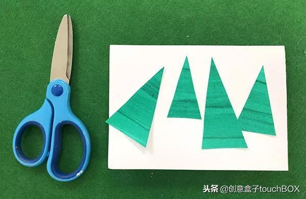 贺卡怎么做简单又漂亮圣诞树（这6种简单手工制作的圣诞树贺卡）(6)