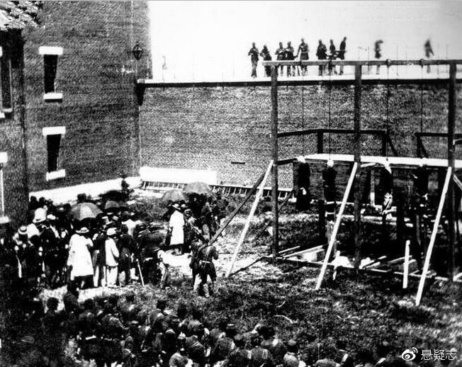 由于刺杀林肯领袖,公有4人被绞死