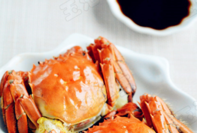 清蒸大闸蟹螃蟹的做法和步骤,清蒸大闸蟹的方法步骤图7